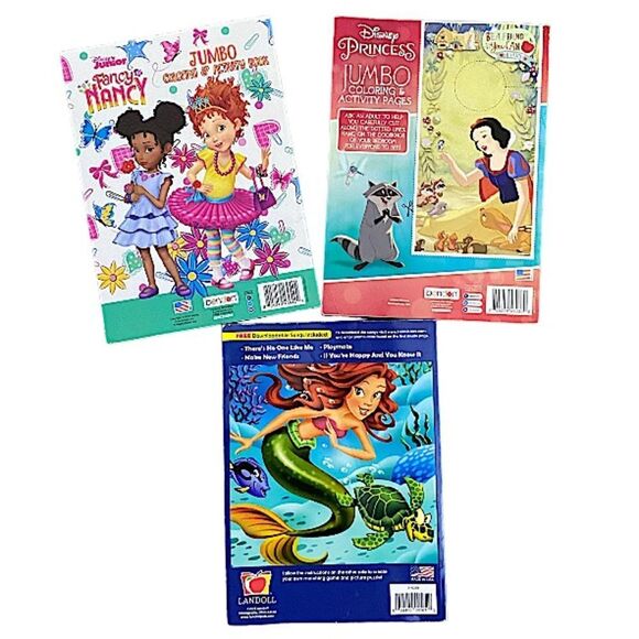 Coloring And Activity Books For Kids Lot Of 3 New Girl Power Color And Learn - Picture 2 of 2